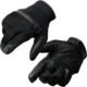 Milwaukee Leather MG7503 Men’s Black Leather i-Touch Screen Compatible Mesh Racing Motorcycle Hand Gloves W/Reflector