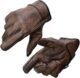 Milwaukee Leather MG7512 Men’s Brown Leather Gel Padded Palm Short Wrist Motorcycle Hand Gloves W/ ‘Full Panel Cover’ – Medium