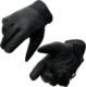 Milwaukee Leather MG7522 Men’s Black Leather Waterproof Cruiser Motorcycle Hand Gloves W/Gel Padded Palm