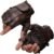 Milwaukee Leather MG7561 Men’s Premium Brown Leather Gel Padded Palm Fingerless Motorcycle Hand Gloves