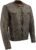 Milwaukee Leather MLM1550 Men’s Vented Black-Beige Distressed Leather Scooter Style Motorcycle Jacket w/Liner