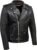Milwaukee Leather SH1011 Men’s Classic Brando Premium Leather Black Motorcycle Riders Leather Jacket w/Side Laces