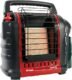 Mr. Heater Portable Buddy Heater MH9BX 4,000-9,000 BTU Indoor-Safe Propane Radiant Heater For Campers, Workshops, Job Sites, Patios & More – Red, Black
