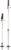 MSR DynaLock Trail 2-Section Alumunium Backcountry Poles, White, 80-140cm
