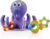 Nuby Floating Octopus Toy with 3 Hoopla Rings – Baby Bath Toy for Boys and Girls
