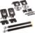 Omega Lift 92100 Wheel Arm Kit 2 Pack – Hanging Tires on Post Lift Arm for Car Tire Rotation Changer Brake Jobs and more