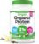 Orgain Organic Vegan Protein Powder, Vanilla Bean – 21g Plant Protein, 6g Prebiotic Fiber, No Lactose Ingredients, No Added Sugar, Non-GMO, For Shakes & Smoothies, 2.03 lb (Packaging May Vary)