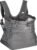 Outward Hound PupPak Dog Front Carrier, Medium, Grey – Hands-Free Hiking & Camping Pet Backpack for Small Pets up to 20 lbs, Padded Straps, Breathable Mesh, Water-Resistant, Safety Clip