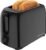 OVENTE Electric 2 Slice Toaster Machine, ETL Certified, 6-Shade Browning Selector, Compact Design, Removable Crumb Tray, 700W Power, Perfect for Bread, Thin Bagels & Waffles, Black TP2210B