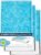 PetSafe ScoopFree Crystal Cat Litter & Refill Tray with Lid, Fresh Scent, 4.3 Lb Bag with Each Tray, Pack of 3