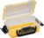 Plano Guide Series 3600 Field Box Waterproof Case, Medium, Waterproof Dry Box with Wrist Strap for Boat, Kayak, and Camping, Outdoor Gear Storage, 11″L x 7″W x 4″H, Clear/yellow