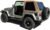 RAMPAGE PRODUCTS Rampage Frameless Trail Top | Vinyl, Spice Denim Color with Tinted Windows | 109517 | Fits 1997 – 2006 Jeep Wrangler TJ