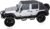 RAMPAGE PRODUCTS Trailview Fastback Soft Top for Jeep Wrangler JK | Tinted Windows, Sail Cloth, Black Diamond | 139935 | Fits 2007-2018 Jeep Wrangler JK 2-Door