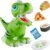 Robo Pets T-Rex Dinosaur Toy for Boys and Girls- Remote Control Robot Toy with LED Light Eyes