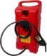 Scepter Duramax 14 Gallon Wheeled Utility Transfer Tank with Manual Pump, Red – Portable Rolling Container with 10-Foot Hose for Equipment, Tractors, Boats, Jet Skis, ATVs and Jobsite Transport