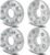 SCITOO 4Pcs 5×120 Wheel Spacers 1 inch Bore 64.1mm Studs 14×1.5 5 Lug Wheel Spacers Fit for Honda Ridgeline 2006-2023,for Honda Odyssey 2005-2023