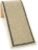 SmartyKat Sisal Angle Ramp Cat Scratcher for Indoor Cats & Kittens, Durable Sisal & Wood Scratching Pad, Includes Catnip, Gray/Taupe