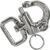 Snap Shackle 18KN – Fusion Climb® Delta – Professional Sailing Rigging Swivel Snap Hook – Heavy Duty Steel – Quick Release Snap Shackle for Rope, Sailing, Rigging, Lifeline – OSHA ANSI Compliant
