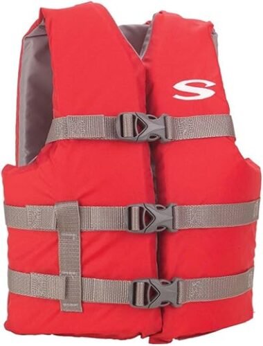 Stearns Classic Kids Life Vest USCG Approved Type III Life Jacket Perfect for Boating Swimming Watersports Fitted for Kids Under 90lbs