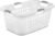 Sterilite 6 Pack Plastic Laundry Basket Clothes Hamper