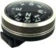 Sun Company WristLock – Aluminum Wrist Compass for Watch or Paracord Bracelet | Clip-On, Locking Design | Accessory for Camping, Hiking, Navigation
