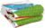 T-fal Textiles Double Sided Print Woven Cotton Kitchen Dish Towel Set, 2-pack, 16″ x 26″, Dish Stack Print