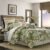 Tommy Bahama – King Duvet Cover Set, Cotton Sateen Bedding with Matching Shams & Button Closure, All Season Home Decor (Palmiers Green, King)