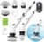 TUYU Electric Spin Scrubber, Full-Body IPX7 Waterproof Bathroom Scrubber with Power LCD Display, Adjustable Extension Handle, Cordless Shower Cleaner Brush for Bathtub Kitchen Wall Cleaning Visit the TUYU Store