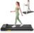 UREVO Smart Walking Pad, Compact Under Desk Treadmill with Double Shock Absorption, Quiet Operation, Workout APP with Track Insights and MIIT Mode, Plug and Play, Remote or APP Control for Home Office