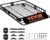 VEVOR Roof Rack Cargo Basket, 46″ x 36″ x 4.5″ Rooftop Cargo Carrier, Heavy-Duty 200 LBS Capacity Universal Roof Rack Basket, Luggage Holder for SUV, Truck, Vehicle