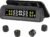 VEVOR RV Tire Pressure Monitoring System, 7.3-87 PSI Trailer TPMS, Waterproof Solar Charge TPMS Tire Pressure Monitor with 4 Sensors, 5 Alarm Modes, and Real-time Display