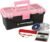 Wakeman 55-Piece Fishing Tackle Set – Tackle Box Includes Sinkers, Hooks, Lures, Bobbers, Swivels, Fishing Line, and More – Fishing Gear (Pink)