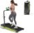 Walking Pad Treadmill with Incline and Height Adjustable Handle Bar