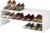 Whitmor Stackable 31″ Extra Wide 2-Shelf Storage Organizer, White