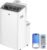 Whynter Inverter Portable Air Conditioner 14,000 BTU with Dual Hose, Dehumidifier, Cooling Fan & Smart Wi-Fi for 600 Sq Ft Rooms, NEX ARC-1230WN (12,000 SACC), White