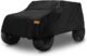 X AUTOHAUX Car Cover for Jeep Wrangler JK JL YJ TJ 4 Door 2007-2021 Outdoor Waterproof Sun Rain Dust Wind Snow Protection w/Driver Door Zipper Black
