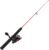 Zebco Dock Demon Spinning Reel or Spincast Reel and Fishing Rod Combo, 30-Inch Durable Fiberglass Rod, QuickSet Anti-Reverse Fishing Reel